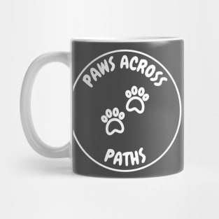 Paws Across Paths Dog Hiking Mug